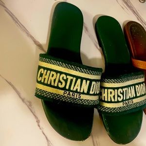 Christian Dior slides